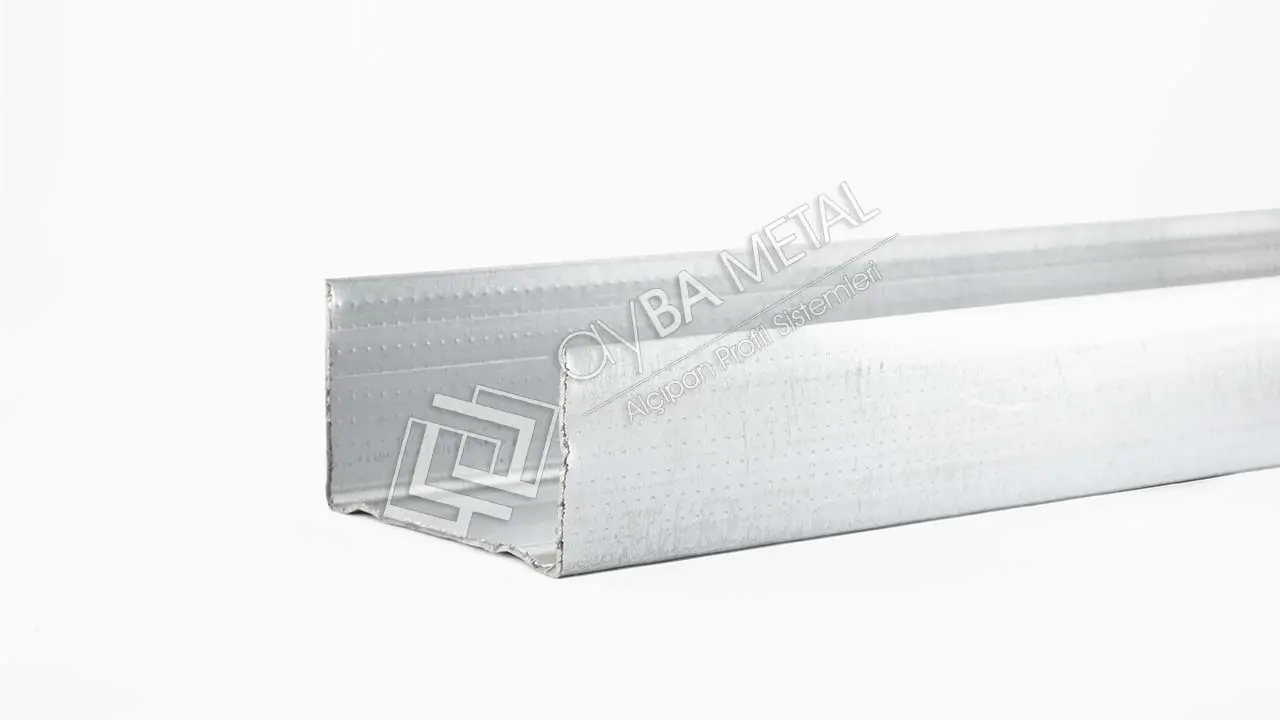 Duvar U-50 Alçıpan Profili