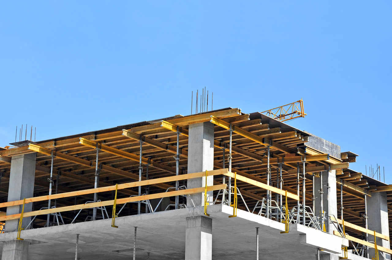 prefabrik yapı inşaat iskelesi